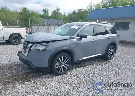2024 Nissan Pathfinder Platinum 4Wd из США, поврежденный, VIN 5N1DR3DK2RC227167